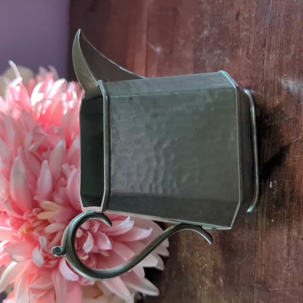 Vintage Sillustre Pewter Prestons Ltd Milk/Cream Pitcher